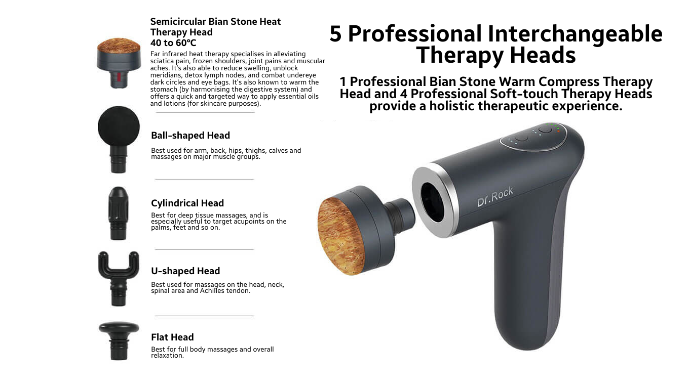 Bian Stone massage gun, Dr rock Bian stone, Dr.Rock Bian Stone massage gun